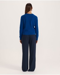 SABA - Nora Wool Cashmere Crew Knit