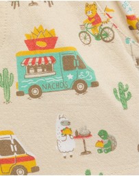 Purebaby - Pull on Printed Short -Kids-Babies