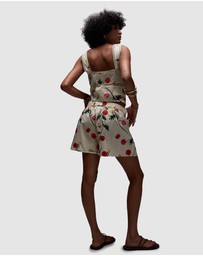 TOPSHOP - Co Ord Tomato Vine Pull On Shorts