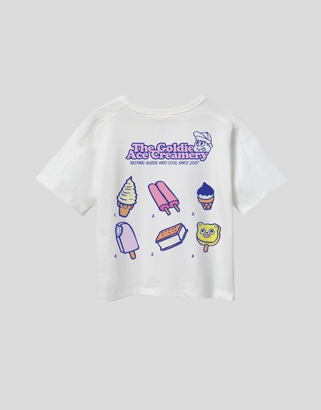 Goldie + Ace - Goldie Ace Creamery T-Shirt - Babies-Kids