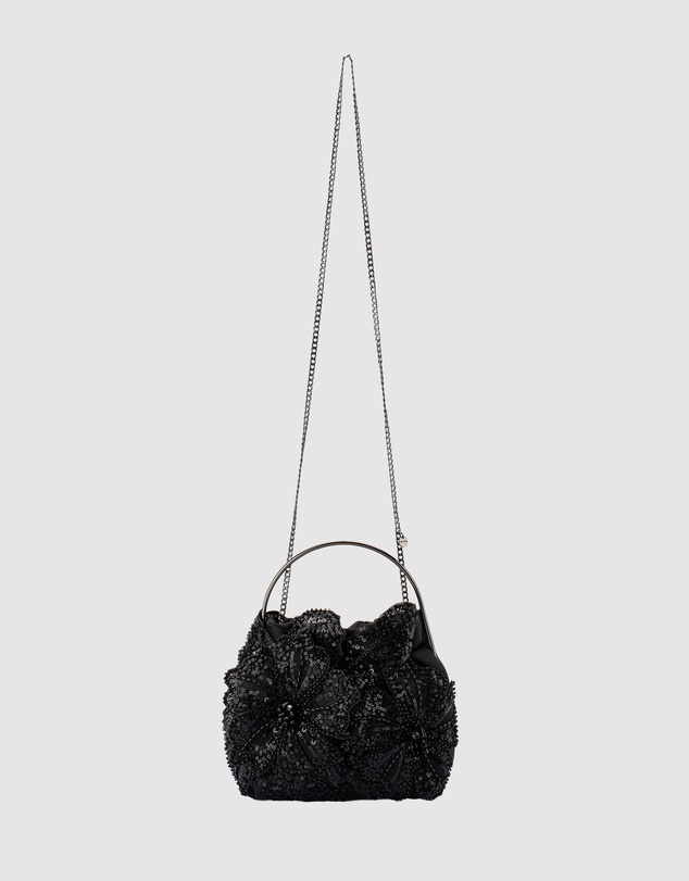 Olga Berg - Flora Applique Top Handle