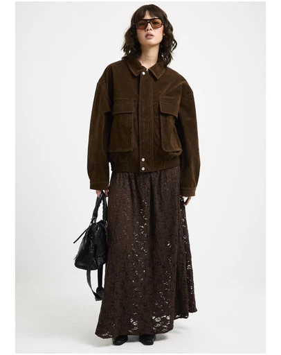 Subtitled - Sigrid Lace Maxi Skirt