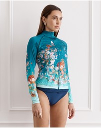 Aqua Blu Australia - Sirene Hayley Rash Guard