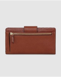 Fossil - Logan Brown Tab Clutch