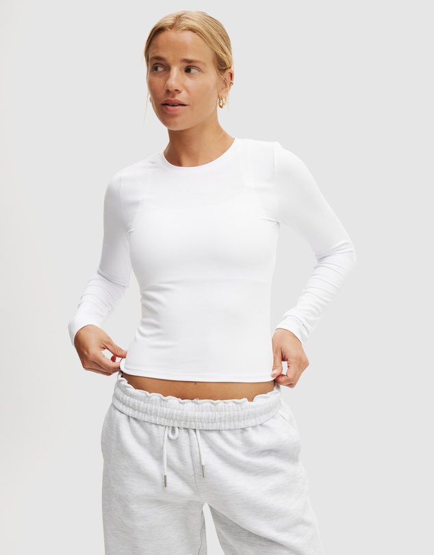 Cotton On Body Active - Ultra Soft Fitted Long Sleeve Top