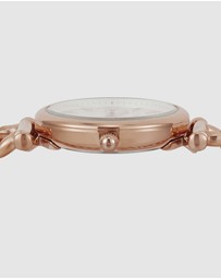 Fossil - Carlie Rose Gold Tone Analogue Watch