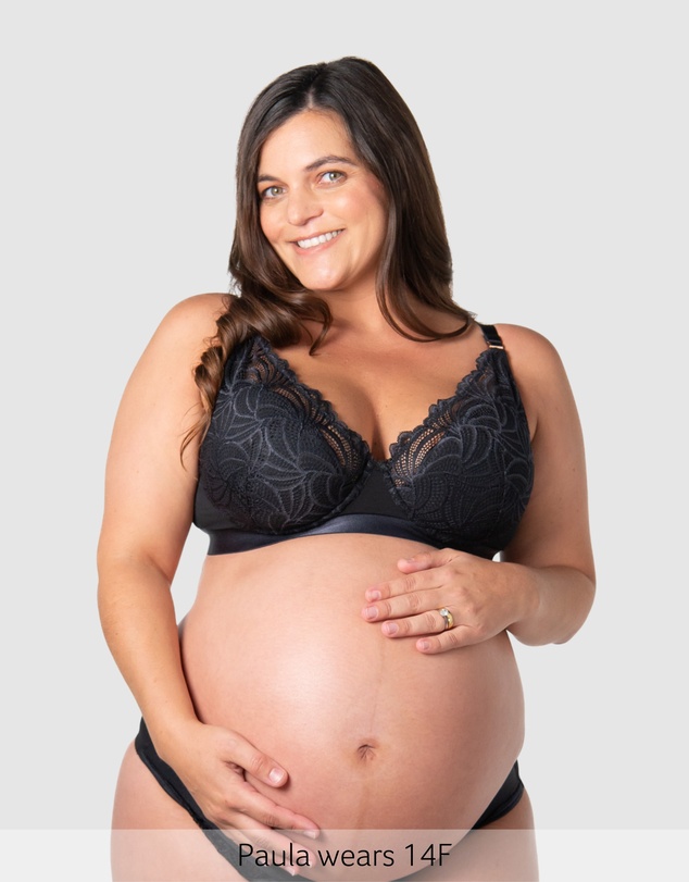 Hotmilk Maternity Lingerie - Warrior 2.0 Plunge Nursing Bra - Flexiwire