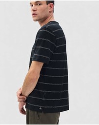 rag & bone - Hemp Stripe Classic Tee