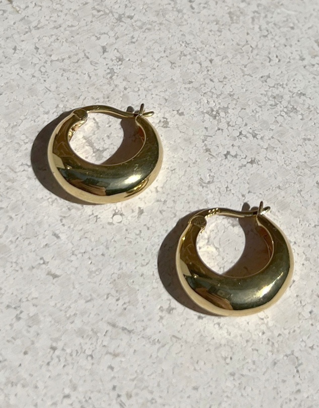 SAINT VALENTINE - Positano Hoops - Gold