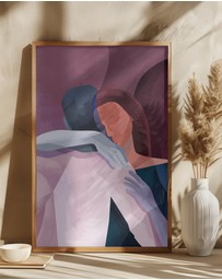 Olive et Oriel - In This Together by Goed Blauw Art Print