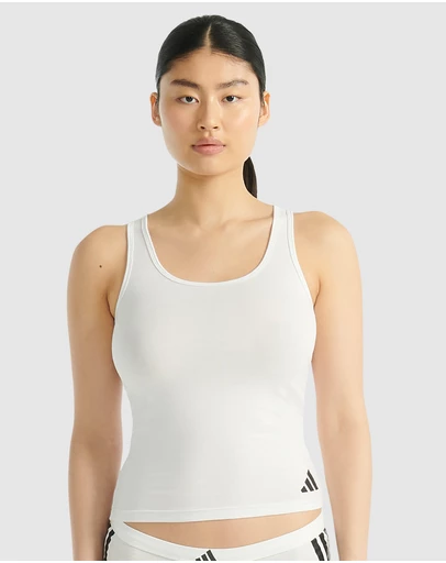 adidas Sportswear - Active Essentials Cotton 3 Stripes Tank Top