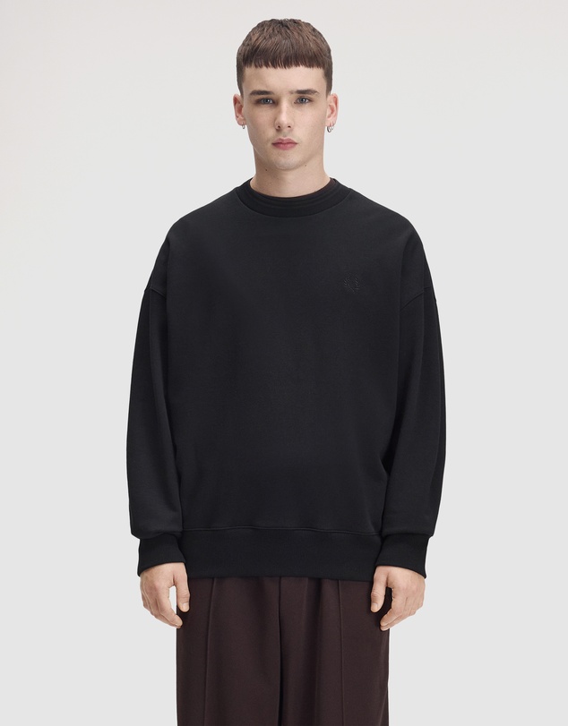 Fred Perry - M3497 Oversized Tipped Sweatshirt