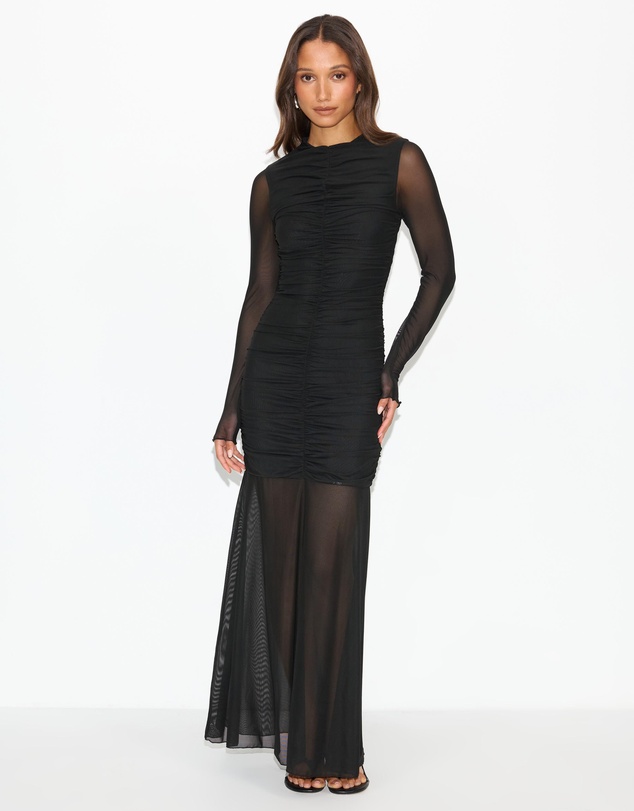 Dazie - Marla Mesh Maxi Dress