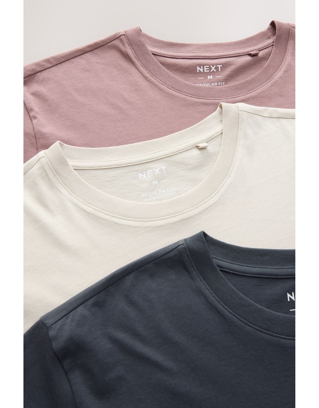NEXT - 100% Cotton T-Shirts 4 Pack Regular Fit