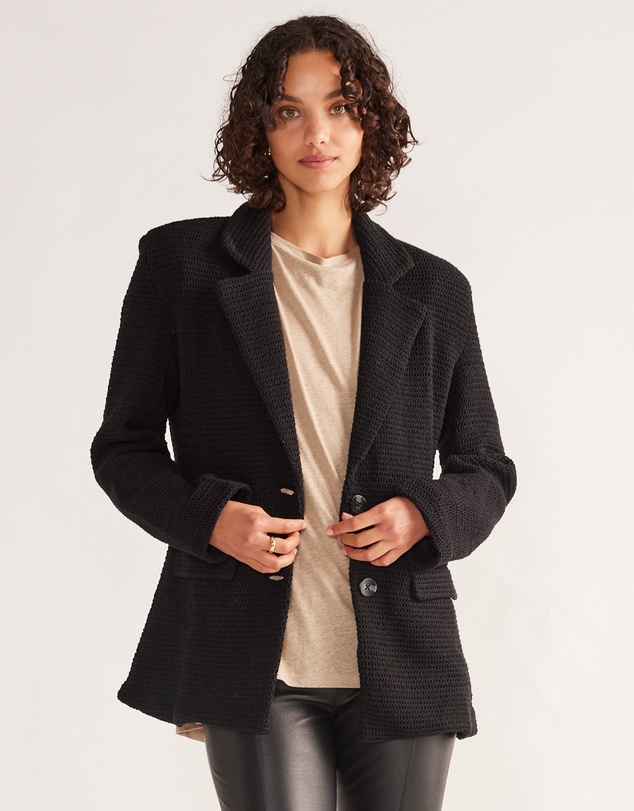 MOS The Label - Celine Crochet Blazer
