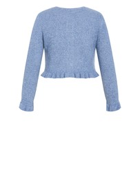 City Chic - Florence Frill Cardigan