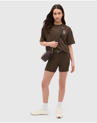Seed Heritage - Core Logo Bike Short - Teen