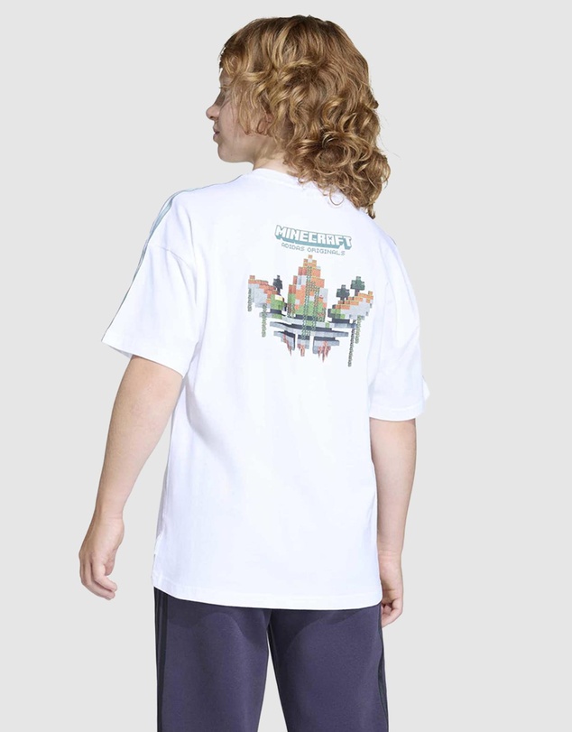 adidas Originals - adidas x Minecraft Loose Batwing Tee - Kids-Teens