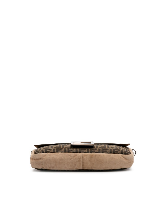 Pre-Loved by Azura Reborn - Pre-Loved fendi Textile Bag with Adjustable Shoulder Strap Internal Compartment and Clasp Closure