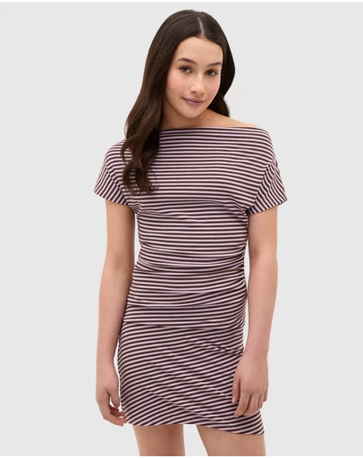 Seed Heritage - Off Shoulder Dress - Teen