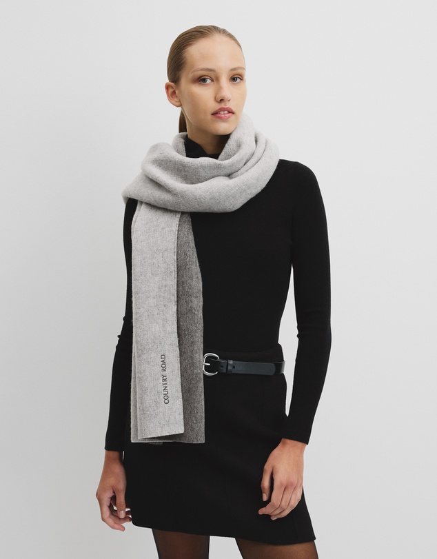 Country Road - Wool Wide Scarf