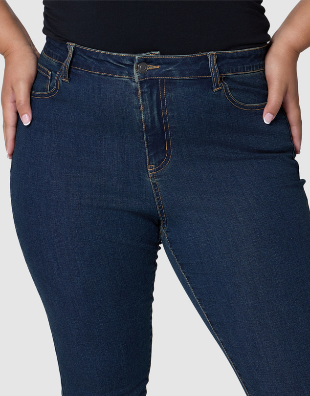 Indigo Tonic - Liv Crop Skinny Jean