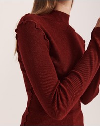 SABA - Estelle Long Sleeve Sparkling Knit