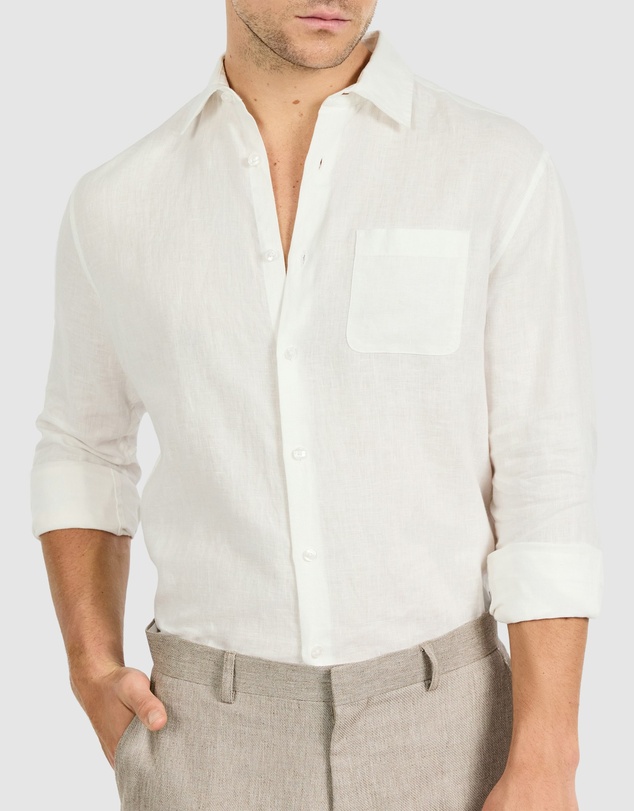 Tarocash - Hamilton Pure Linen Shirt