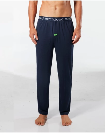 Mitch Dowd - Soft Bamboo Knit Sleep Pants - Navy