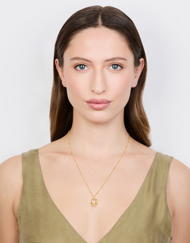 Lovisa - Waterproof Gold Plated Stainless Steel Bold Pendant Necklace