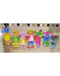 Bright Child - Amazing Animals Bath Stickers
