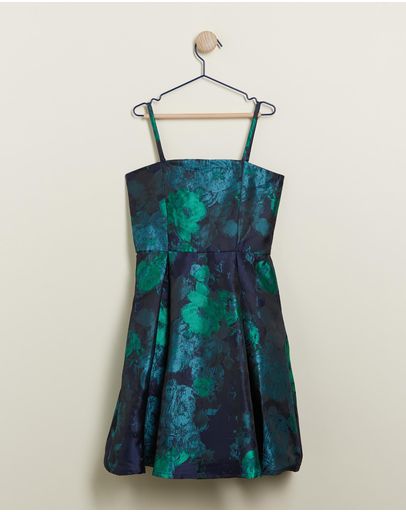 Navy & Emerald
