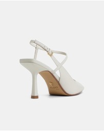 ALDO - Brunette Strappy Slingback Heels