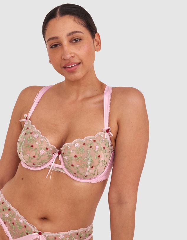 Bras N Things - Enchanted Willow Bra - Pink