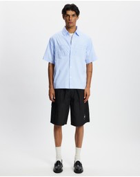 Boiler Room - Applique Poplin SS Shirt