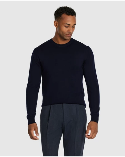 Tarocash - Wesley Merino Wool Crew Knit