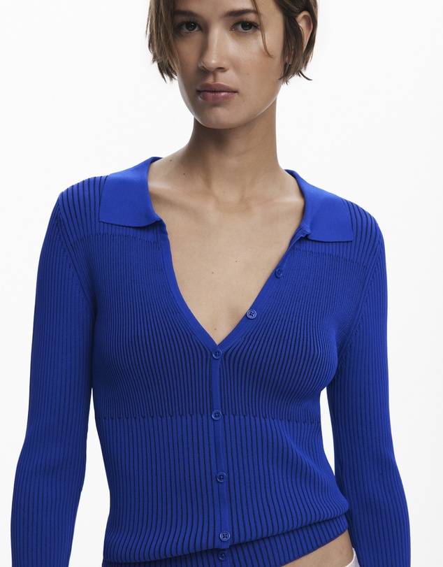 Desigual - Fine Buttoned Sweater
