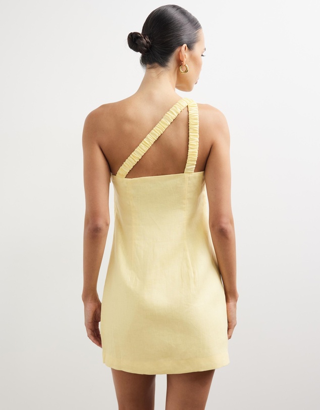 Revibe - Repaired Lover Alora One Shoulder Mini Dress - AU 12