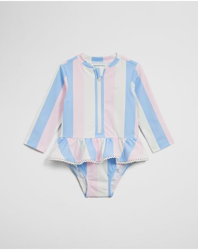 Blue Pink Stripe