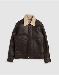 Rodd & Gunn - Arrowtown Shearling Leather Jacket