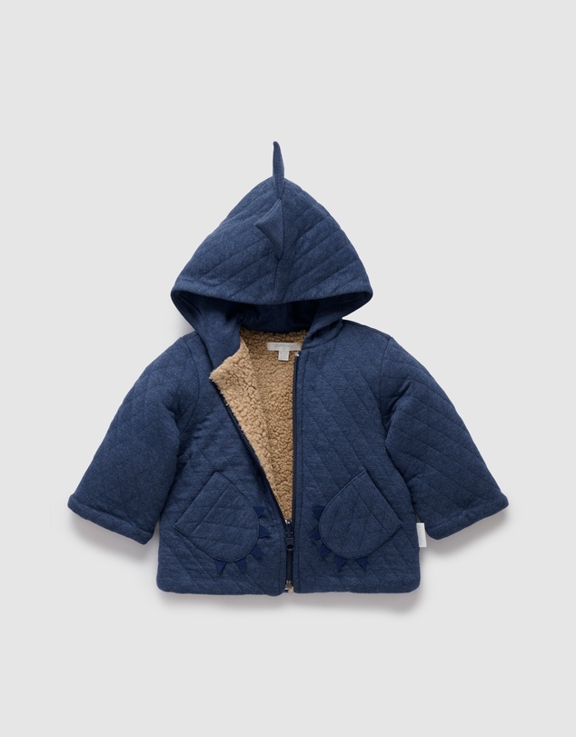 Purebaby - Quilted Dragon Jacket -Kids-Babies