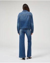 DRICOPER DENIM - Piper Pacific Blue Wide Leg Trousers