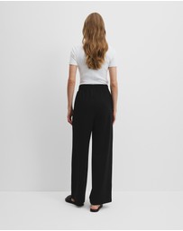 Country Road - Wide Leg Ponte Jogger