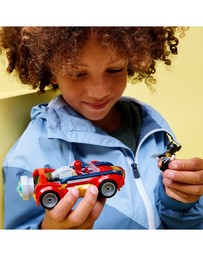 LEGO - 76336 Spider-Man Car vs. Venomized Wolverine