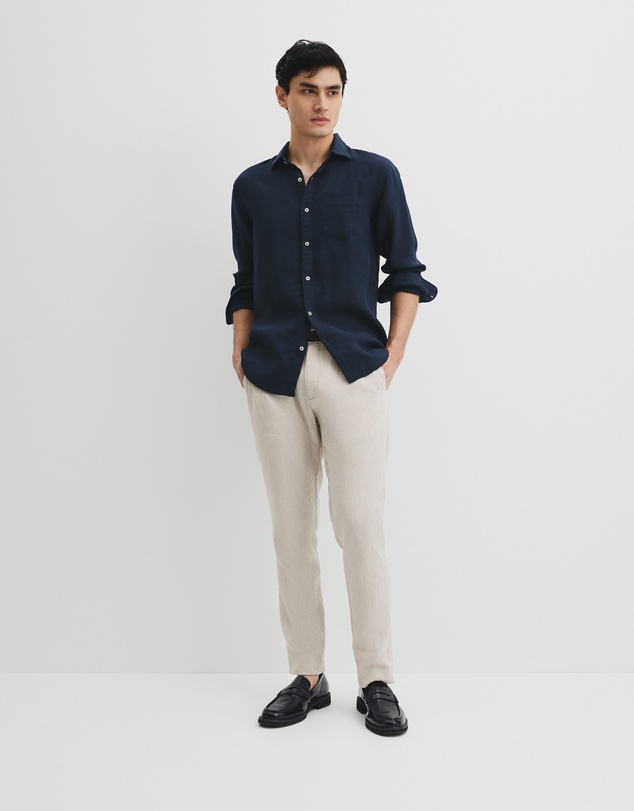 Country Road - Organically Grown Linen Regular Fit Shirt