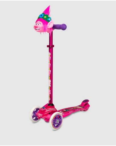 Crazy Skates - Trolls Poppy 3 Wheel Kick Scooter