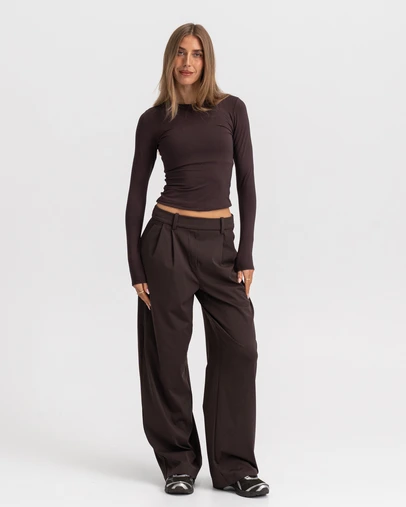 HyperLuxe The Label - Relaxed Tailored Pant