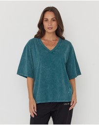 ALEXANDRA - Lumino T-Shirt Teal