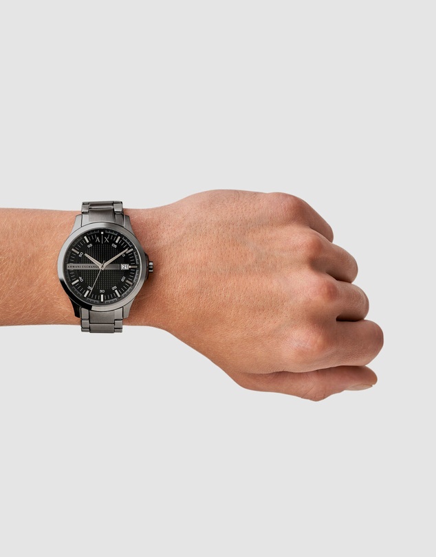 Armani Exchange - Silver-Tone Men's Analogue Watch