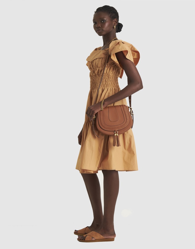 Zerafima - Helena Shoulder Frill Dress